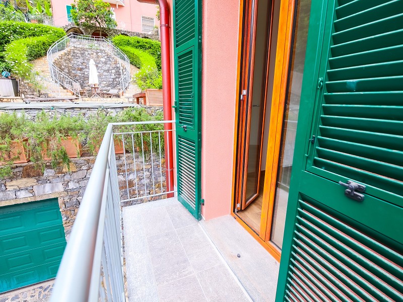 Balcone camera da letto matrimoniale